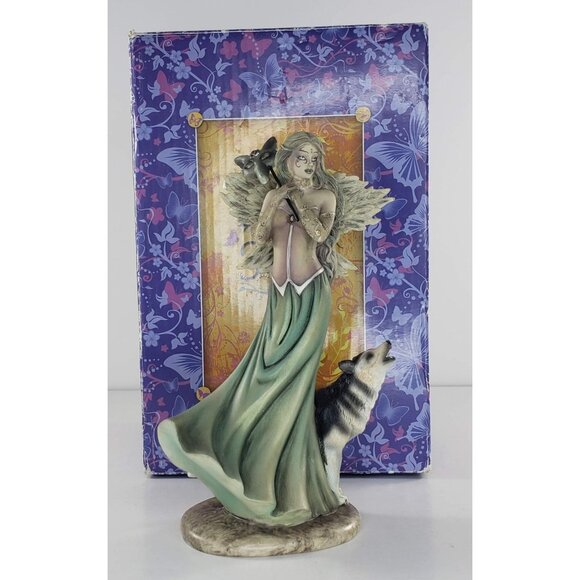 Fairy Site Jessica Galbreth Winter Woods Limited Edition Figure Statue W/ Box - Picture 1 of 9